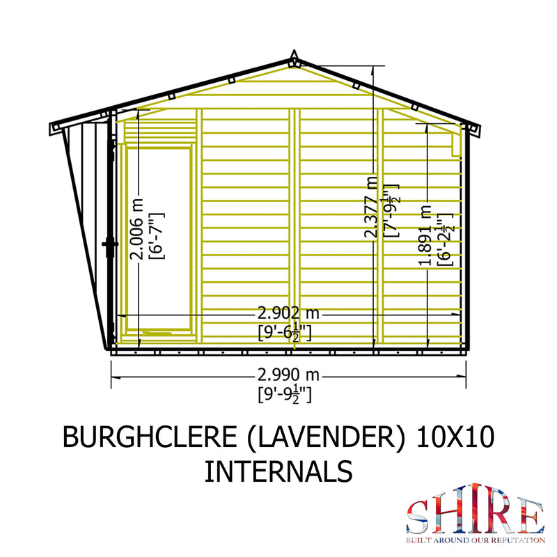 Burghclere Summerhouse (10' x 10')