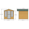 Chatsworth Summerhouse (7' x 7')