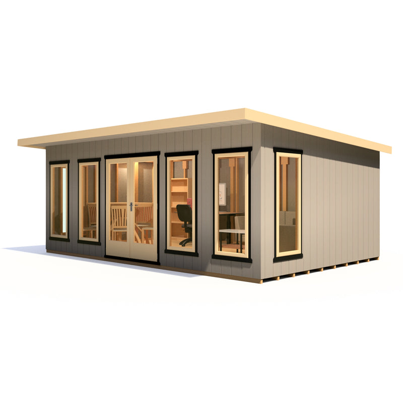 Cali 20'x 12' Pent Home Office