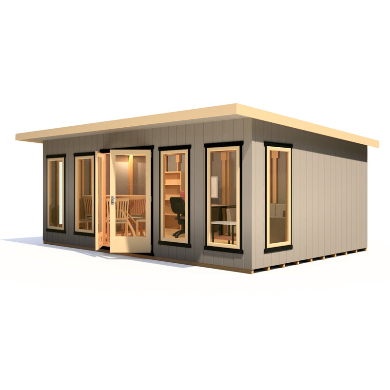 Cali 20'x 12' Pent Home Office