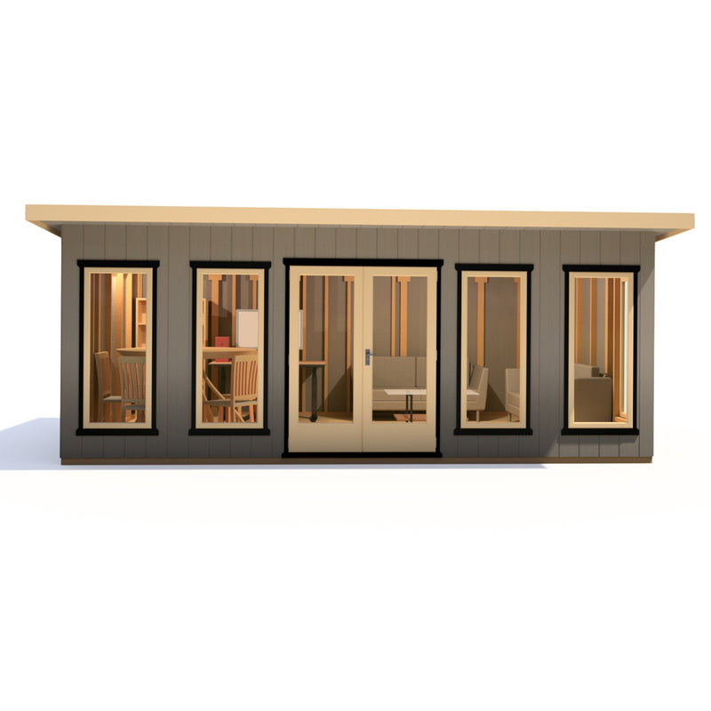 Cali 20'x 12' Pent Home Office