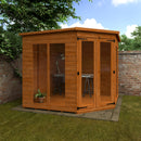 Woodlands Full Pane Corner Summerhouse