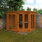 Woodlands Full Pane Corner Summerhouse