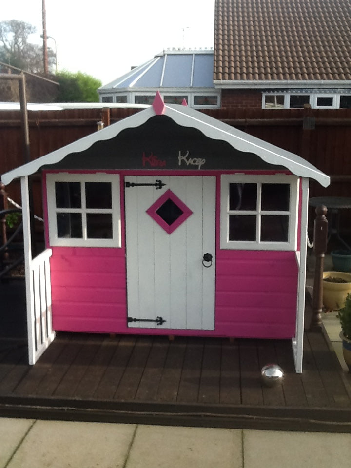 Cubby Playhouse (6' x 4' + 1' 6'' Canopy)