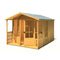 Delmora Summerhouse 8'x10' in T&G - Including 2ft Veranda