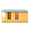 Delmora Summerhouse 8'x14' in T&G - Including 2ft Veranda