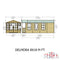 Delmora Summerhouse 8'x18' in T&G - Including 2ft Veranda