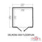 Delmora Summerhouse 8'x8' in T&G