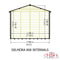 Delmora Summerhouse 8'x8' in T&G