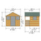 Den Playhouse (6' x 4') - Children's Garden House