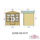 Elton Summerhouse (7' x 5')