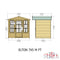 Elton Summerhouse (7' x 5')