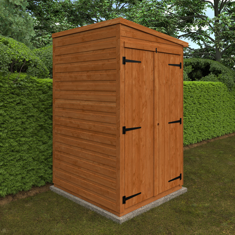 Woodlands Windowless Double Door Flex Pent Shed