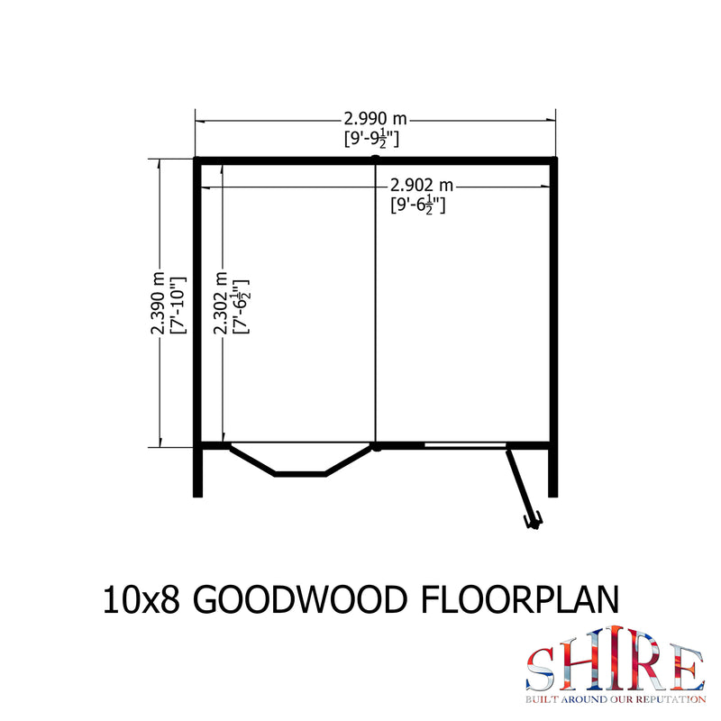 Goodwood Garden Room (10' x 8')