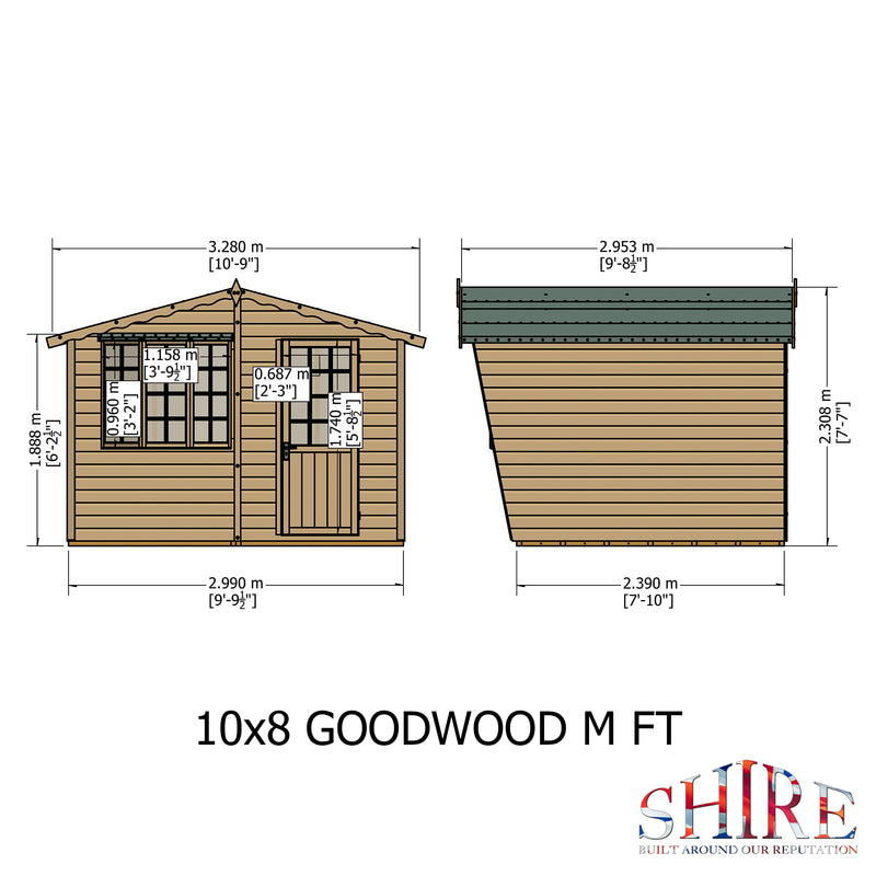 Goodwood Garden Room (10' x 8')