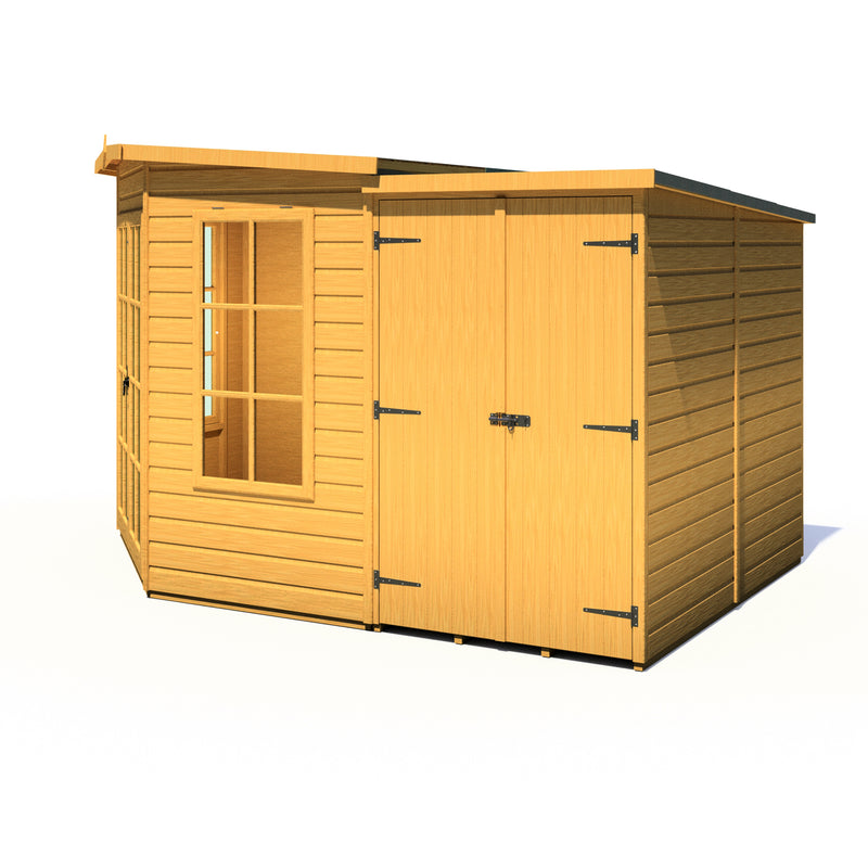 Hampton Summerhouse with Side Storage (8' x 12')