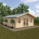 Woodlands Kensington Log Cabin 30'x18G in 44mm Logs