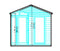 Larkspur Corner Summerhouse (8' x 8')