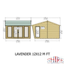 Lavender Summerhouse (12' x 12')