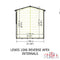 Lewis (10' x 6') T&G Reverse Apex Shed