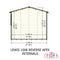 Lewis (10' x 8') T&G Reverse Apex Shed