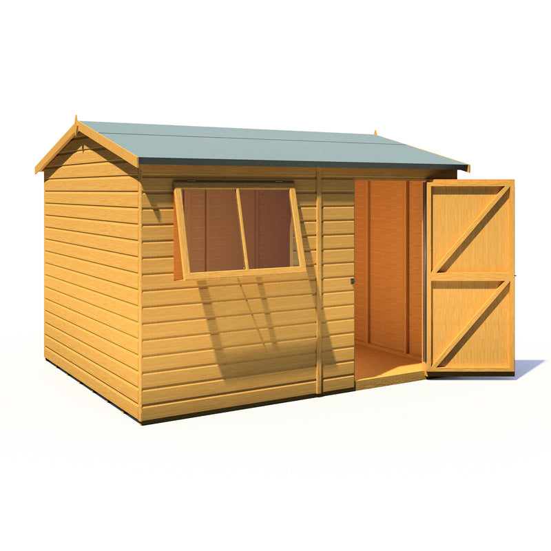 Lewis (10' x 8') T&G Reverse Apex Shed