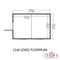 Lewis (12' x 8') Professional Storage Apex Shed