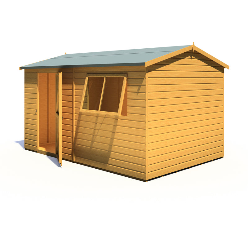 Lewis (12' x 8') T&G Reverse Apex Shed
