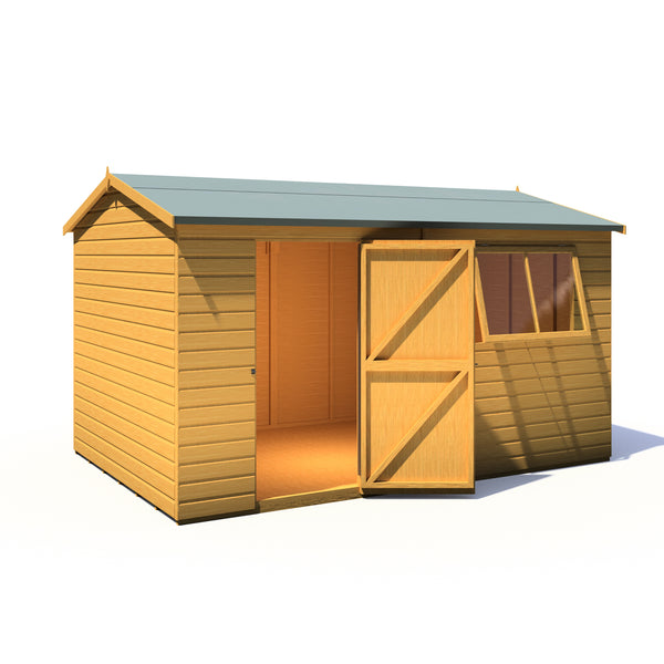 Lewis (12' x 8') T&G Reverse Apex Shed