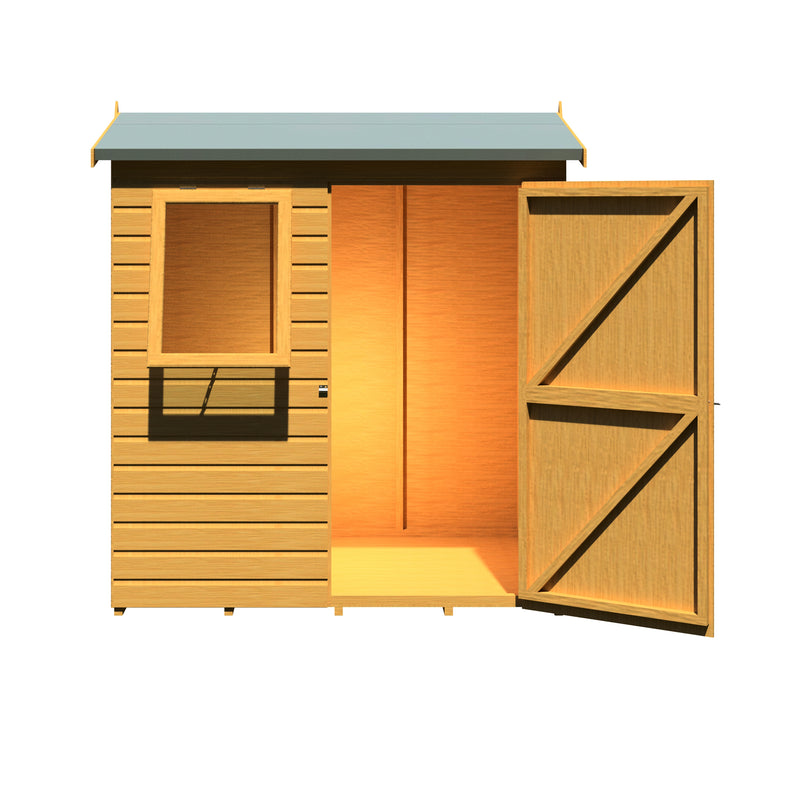 Lewis (6' x 4') T&G Reverse Apex Shed