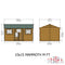 Goodwood Mammoth (10' x 15') Professional Tongue and Groove Apex Shed