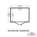 Milton Summerhouse (8' x 6')