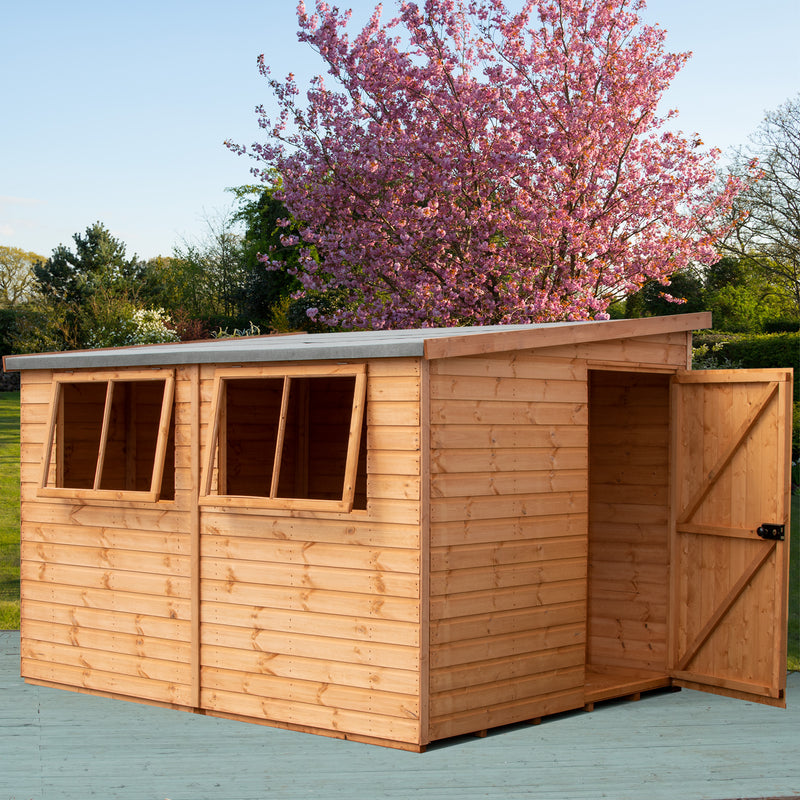 Goodwood Norfolk (10' x 8') Professional Tongue and Groove Pent Shed