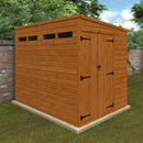 Woodlands Double Door Security Flex Pent Shed