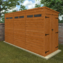 Woodlands Double Door Security Flex Pent Shed