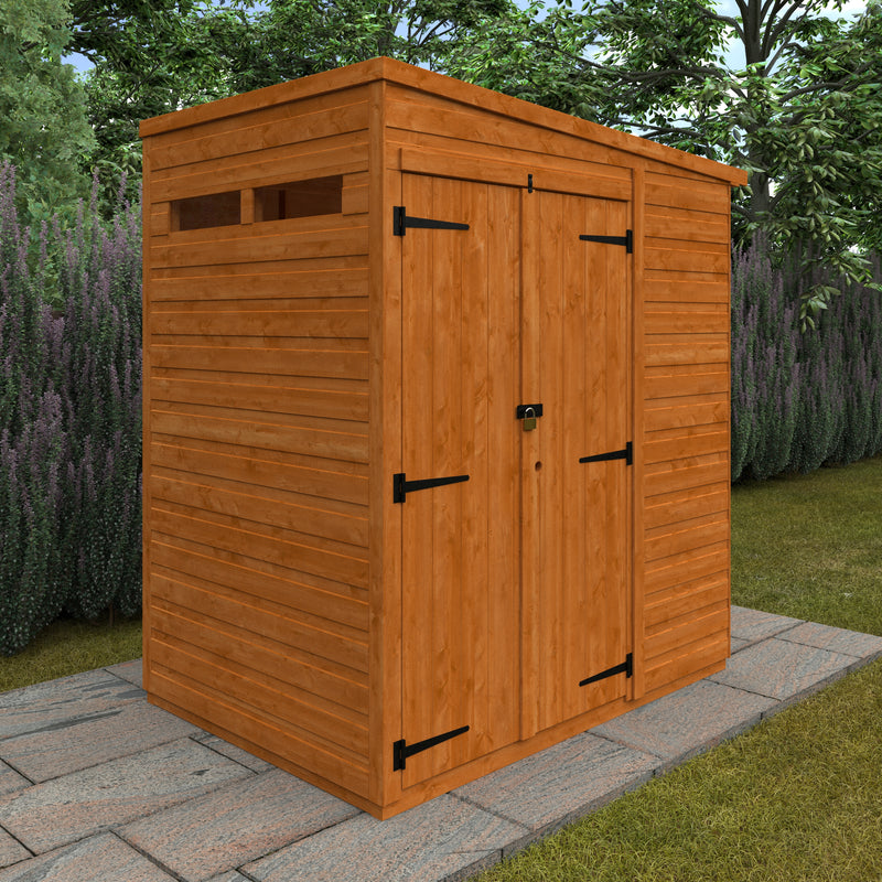 Woodlands Double Door Security Flex Pent Shed