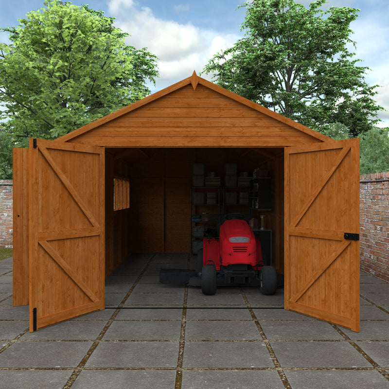 Woodlands Shiplap Garage