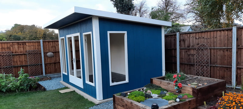 Cali 12'x 8' Pent Home Office