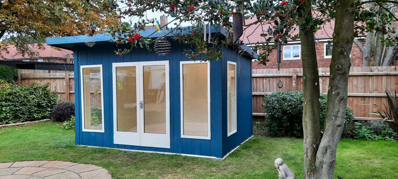 Cali 12'x 8' Pent Home Office