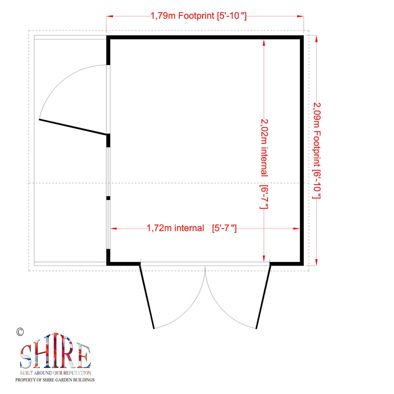 Crib Playhouse (7' x 6') | Childrens Playhouse