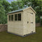 Woodlands Tanalised Apex Premier Shed