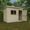 Woodlands Tanalised Pent Premier Shed