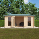 Woodlands Regatta Log Cabin in 44mm Logs