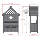 Arum Garden Arbour (4'1'' x 2'2'')