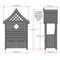 Arum Garden Arbour (4'1'' x 2'2'')