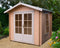 Barnsdale Log Cabin 7'x7' in 19mm Logs - Factory Second