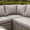 Bunbury Corner Set - Grey Weave