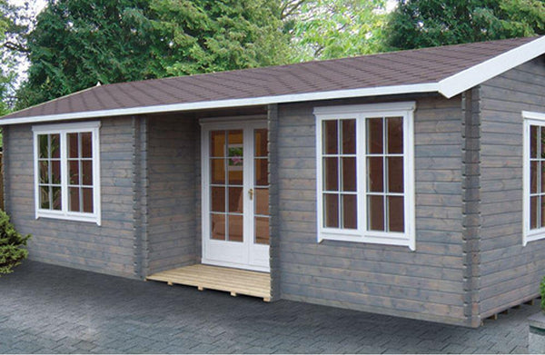 Elveden Log Cabin in 44mm & 70mm Logs - Various Sizes Available