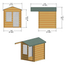 Crinan Log Cabin - Various Sizes Available