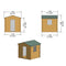 Danbury Log Cabin - Various Sizes Available